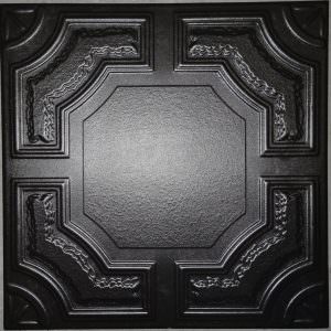 Decorative Foam Ceiling Tile R 28 Italian Black Pillow