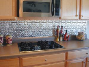 Metal Kitchen Backsplash InstallCeiling Tiles By Us